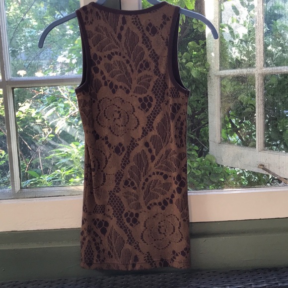 Graphic, ribbed tank top - Picture 2 of 5